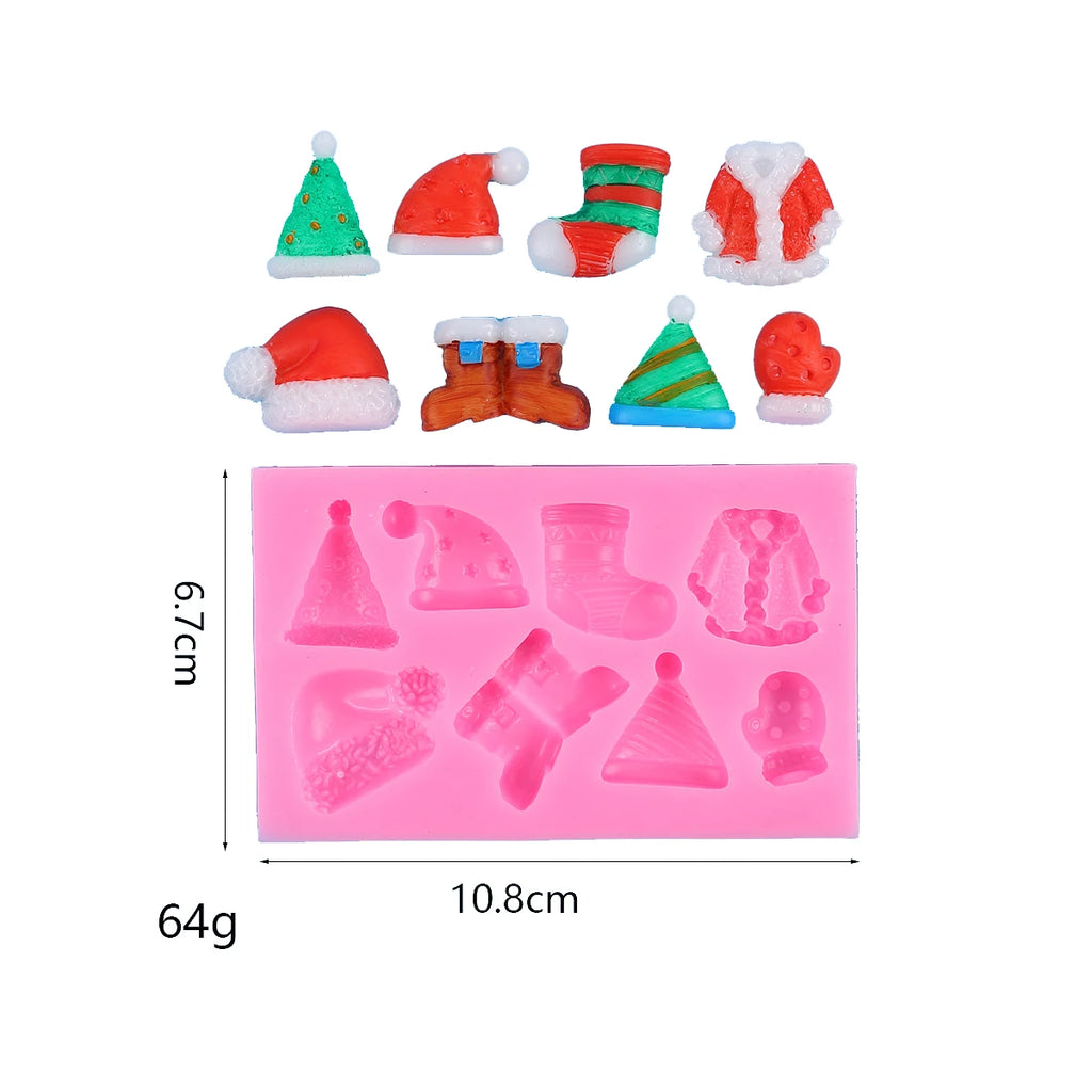 Christmas Colltion Kitchen Ware Dahlia Cooking Tools Chocolate Of Cake Decorating Silicone Mold Baking Fondant Candy Sugar