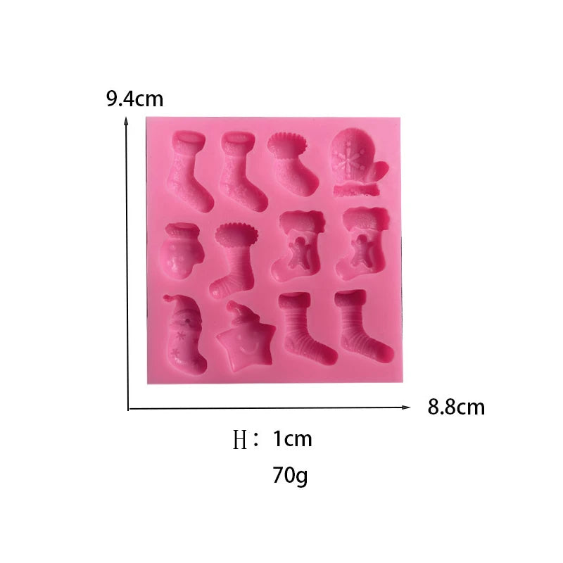 Christmas Colltion Kitchen Ware Dahlia Cooking Tools Chocolate Of Cake Decorating Silicone Mold Baking Fondant Candy Sugar