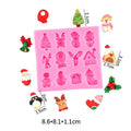 Christmas Colltion Kitchen Ware Dahlia Cooking Tools Chocolate Of Cake Decorating Silicone Mold Baking Fondant Candy Sugar