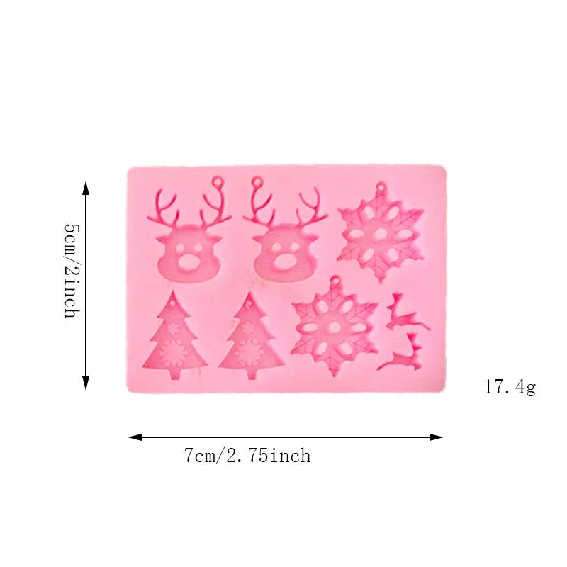 Christmas Colltion Kitchen Ware Dahlia Cooking Tools Chocolate Of Cake Decorating Silicone Mold Baking Fondant Candy Sugar