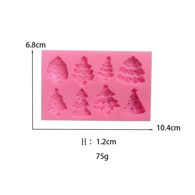 Christmas Colltion Kitchen Ware Dahlia Cooking Tools Chocolate Of Cake Decorating Silicone Mold Baking Fondant Candy Sugar