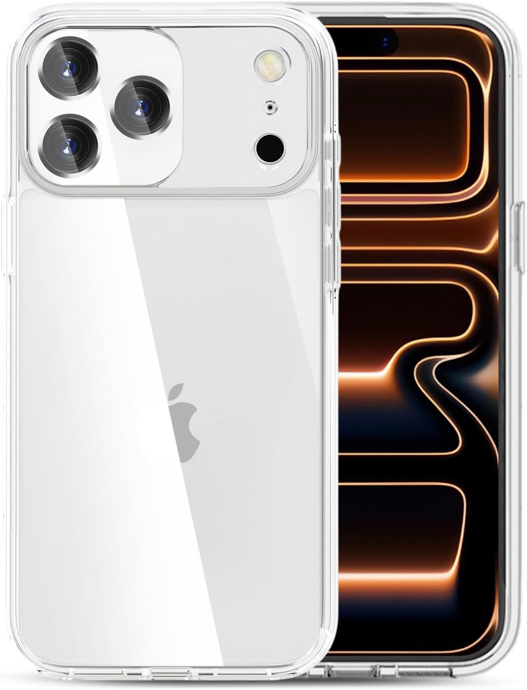 Phone Case Compatible with Iphone 17 Pro Max & Iphone 18 Pro Max, Clear Case Shockproof Protective Bumper Slim Cover for 6.9 Inch