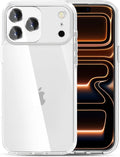 Phone Case Compatible with Iphone 17 Pro Max & Iphone 18 Pro Max, Clear Case Shockproof Protective Bumper Slim Cover for 6.9 Inch