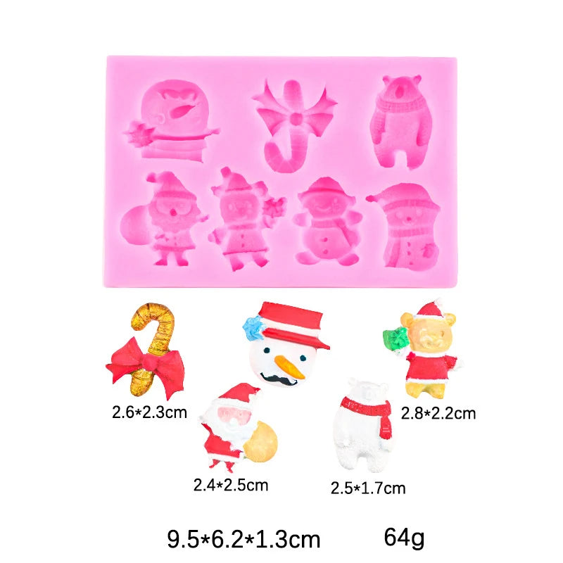Christmas Colltion Kitchen Ware Dahlia Cooking Tools Chocolate Of Cake Decorating Silicone Mold Baking Fondant Candy Sugar