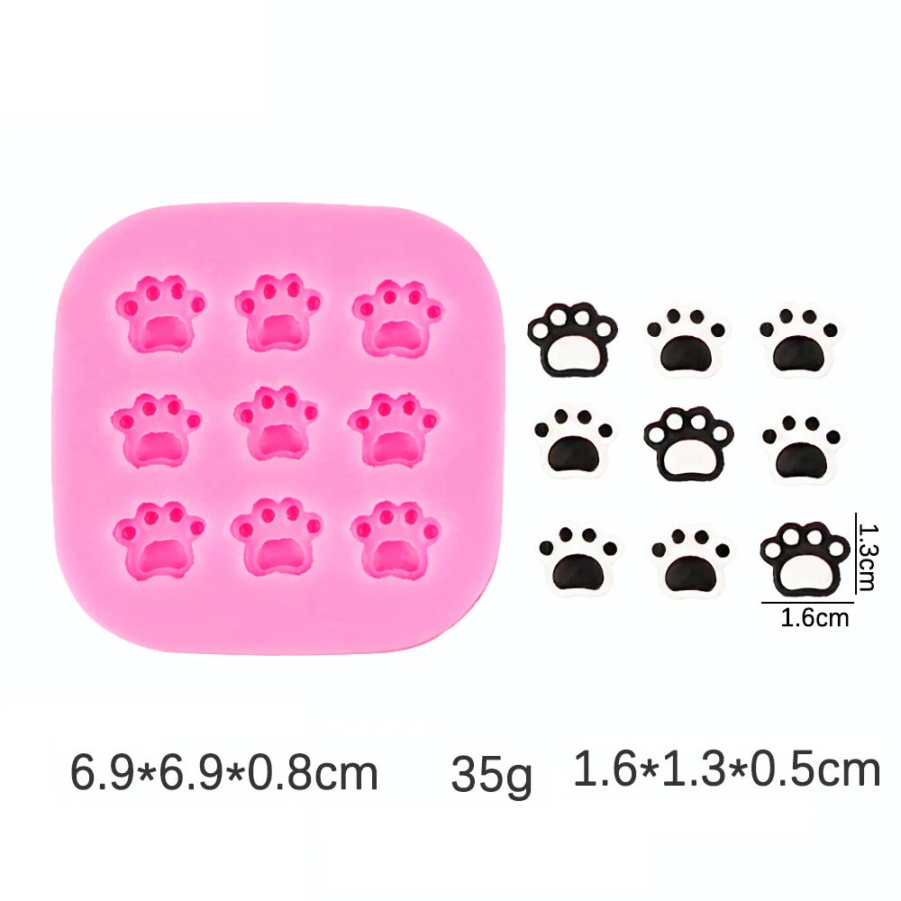 Kitchen Ware Snowflake Snowman Christmas Sock Bells Cooking Tools Cake Decorating Silicone Mold For Baking Fondant Sugar Craft