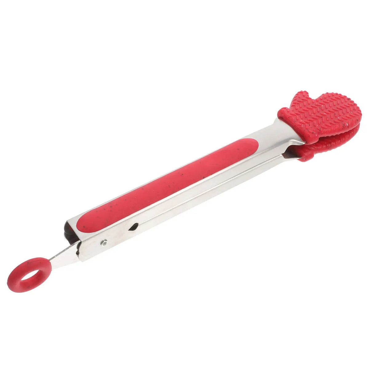 1Pcs Christmas Gloves Kitchen Food Tong Stainless Steel Bread Steak Clip Barbecue Clip Multipurpose Cooking Tool