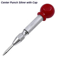 Automatic Center Punch Kerner Woodworking Metal Puncher Steel Hole Self Pin Mark Spring Loaded Dent Marker Hand Tool Carpenter