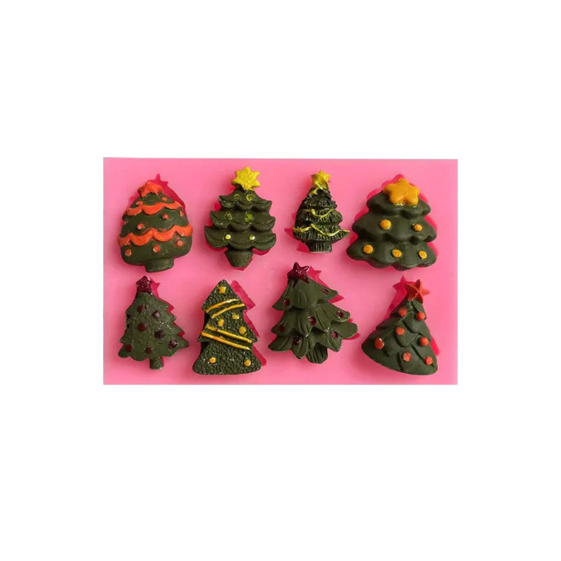 Christmas Colltion Kitchen Ware Dahlia Cooking Tools Chocolate Of Cake Decorating Silicone Mold Baking Fondant Candy Sugar