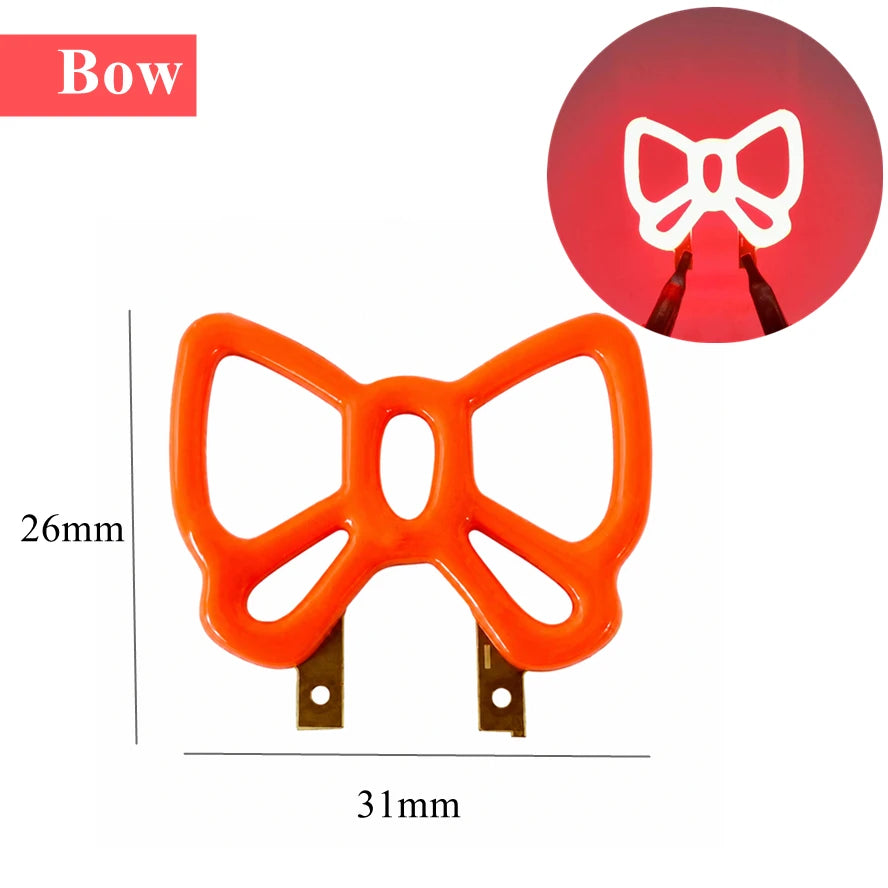 Christmas Decoration LED Neon Sign Light Deer Head LED Lamp Christmas Hat Elk Tree Snowflake Decor Room Wall Shop Window Hang