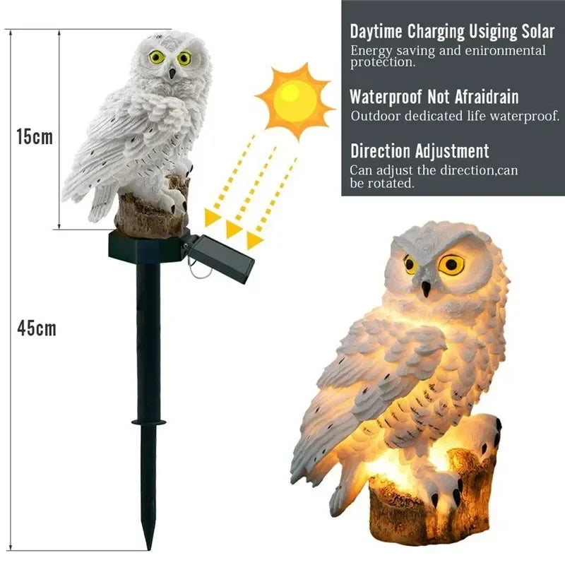 LED Solar Lawn Light Multi Craft Miniature Fairy House Solar Powered Outdoor Decor LED Garden Light Resin Cottage Christmas Lamp