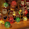 Christmas Decorative String Lights 1.5M 10LED Warm White 2AA Battery Operated LED Lights Merry Christmas Holiday Decor