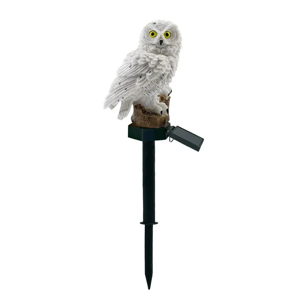 LED Solar Lawn Light Multi Craft Miniature Fairy House Solar Powered Outdoor Decor LED Garden Light Resin Cottage Christmas Lamp